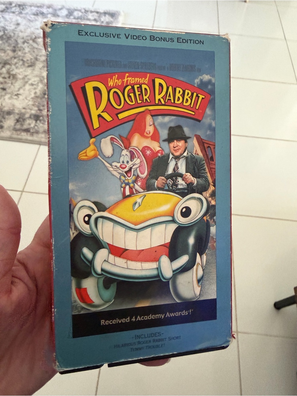 Who Framed Roger Rabbit VHS Exclusive Video Bonus Edition